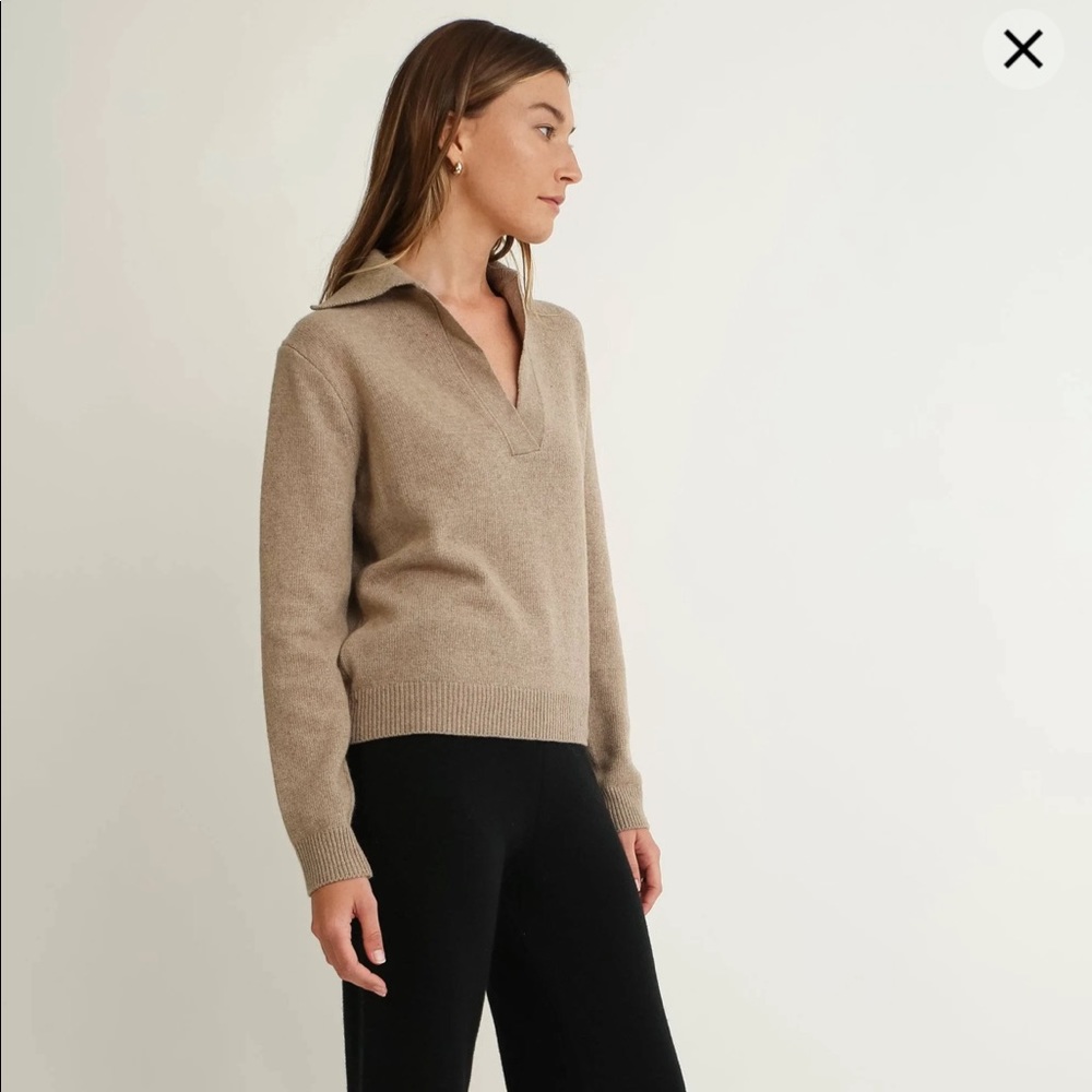 Almina Concept Polo Sweater
